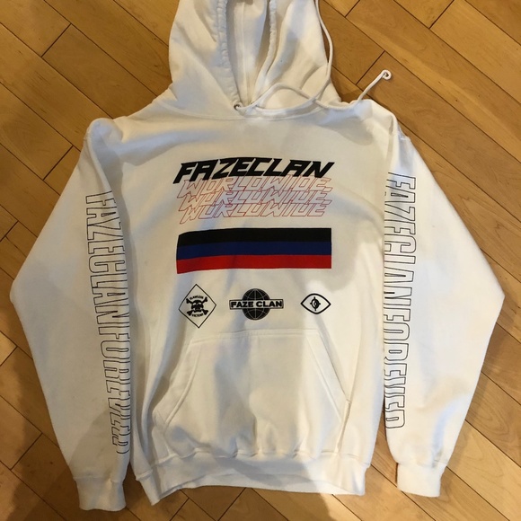faze clan white hoodie